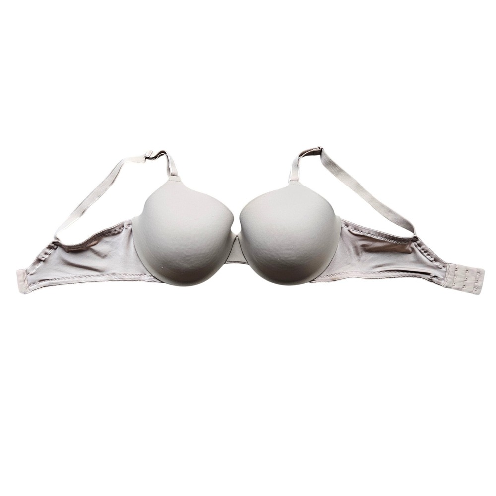 Warners This Is Not A Bra Underwire T-Shirt Bra 38C Beige 1593TA
